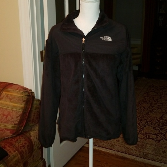 The North Face Other - Girls The North Face black fuzzy jacket XL